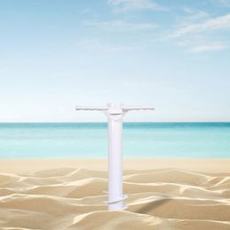 3/5 Spin Beach Umbrella Stand Windproof Inserts Spiral Umbrella Plug Equipment Umbrella Ground Anchor Outdoor Travel Accessories