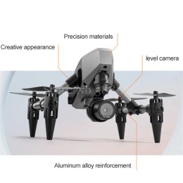 8K MINI Optical Flow Hover Remote Control Quadcopter WIFI FPV Dual Camera One Key Take Off Alloy Precise Material RC Drone Toy