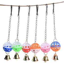 Other Bird Supplies Cute Parrot Toys Pet Parakeet Climb Bite Chew With Hanging Swing Bell Ball Drop