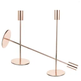 Candle Holders 3 Pcs Accessories Stick Holder Retro Decor Home Party Candlestick Wedding Table Decoration Nordic
