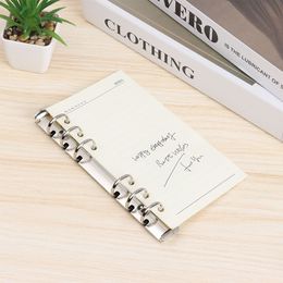 A4/B5/A5/A6/A7 Metal Loose-leaf Binding Clips Colorful Spiral Binder File Folder DIY Album Diary Clips Ring Notebook Accessories
