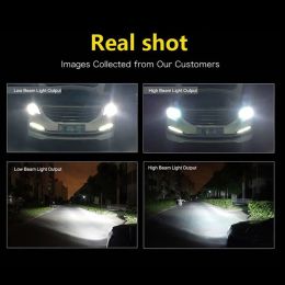 H15 LED Bulbs for Audi Mazda Mercedes Volkswagen VW for Hi Beam/Daytime Running Lights Cool White 72W 7600LM 6000K