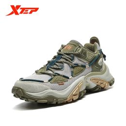Boots Xtep Shaolin Men Walking Shoes Breathable Comfortable Sports Shoes for Men Nonslip Shock Absorption Sneakers Male 979319170012
