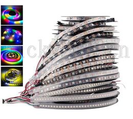 5V WS2812B 5050 RGB LED Pixel Flexible Strip Light Tape Dream Magic Full Colour Changing Chasing Individual Addressable 3060144LE1325112