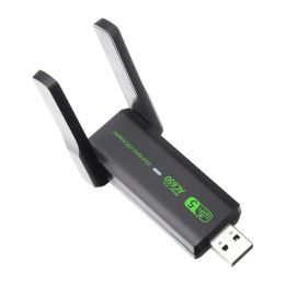 Dual Band USB wifi 650Mbps Adapter 2.4GHz 5GHz WiFi with 2 Antenna PC Mini Computer 600Mbps Network Card Receiver