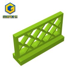 Gobricks GDS-882 Fence 1 x 4 x 2 compatible with 3185 pieces of children's DIY Educational Building Blocks Technical