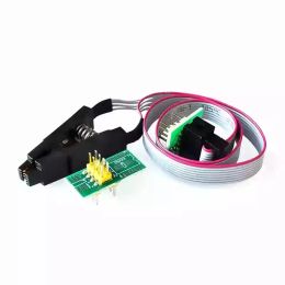 CH341A 24 25 Series EEPROM Flash BIOS USB Programmer Module + SOIC8 SOP8 Test Clip For EEPROM 93CXX / 25CXX / 24CXX