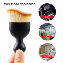 Car Detailing Cleaning Brush Universal Auto Air Conditioner Air Outlet Cleaning Artefact Crevice Dust Removal Brush Accessories