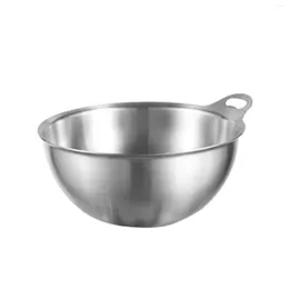 Bowls Stainless Steel Mixing Bowl Serving Kitchen & Home Essential For Dough Candy Meal Prep