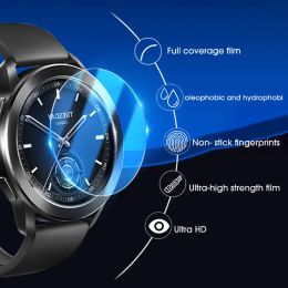 For Xiaomi Mi Watch S3 Tempered Glass Screen Protector Full Curved Protective Glass Films For Xiaomi S3 Smartwatch Accessories