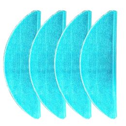 4 Piece Washable Microfiber Cloth Blue Fine Fibre Cloth Replacement Parts For Spare Parts Of 7490 Eternal Vacuum Cleaner