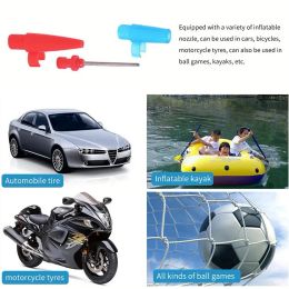 300psi Car Electric Air Pump 12V Electric Tire Inflator with Gauge Mini Air Compressor Auto Inflatable Pump Heavy Duty Tire Infl