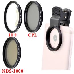 Accessories Knightx Phone Camera Ro Lens Cpl Star Variable Nd Philtre All Smartphones 37mm 52mm 55mm 58mm Nd21000 Polarising Polar Line