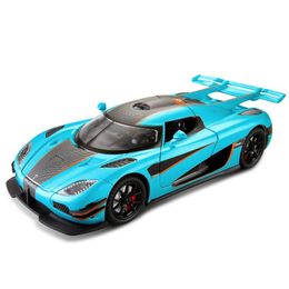 1:24 Koenigsegg Supercar Alloy Model - Ideal for Gifting, Decorative Home Accent, Child-Friendly Toy, and a Must-Have for Car En