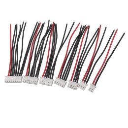 Chargers 5/10pcs Jst Xh Connector 1s 2s 3s 4s 5s 6s 7s Lipo Battery Balance Charger Plug Cable 10cm 15cm 20cm 22awg Silicone Wire