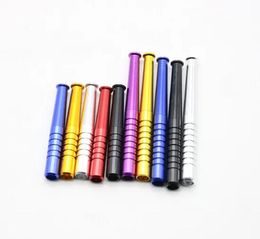 Aluminium Alloy Torch Appearance Pipes High Quality Tobacco Wholesale Smoking Pipe Length 100pcs ZZ