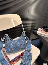 Designer Bag tote Bag M6775 Blue Denim Jacquard Shopping Bag Clutch Handbag NF Large Capacity TOTE Purse Purse