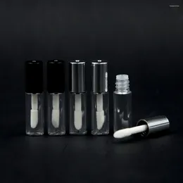 Storage Bottles 1.2ml Mix 2 Colors Empty Mini Clear Plastic Lip Gloss Tube Bottle Cosmetic Container