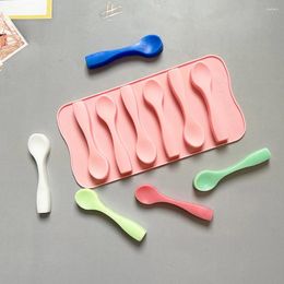 Baking Moulds Silicone Chocolate Mold Spoon Tools Non-stick Biscuit Cake Jelly And Candy 3D