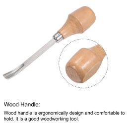 Wood Carving Tools Professional Woodworking Graver Chisel Kit Gouges Tools For Basic Detailed Carving Woodworkers Gouges