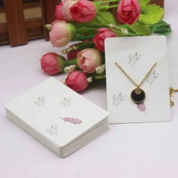 New 5X7cm Necklace Card Dance Girl sillgoose Cute Girl new design pendant display card jewelry boxes hair clip cards
