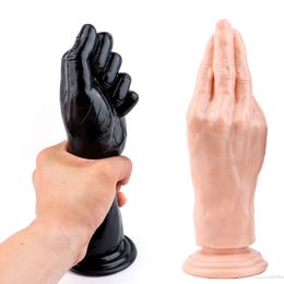 SM Huge Palm Fist Dildo Big Anal Plug Cock Penis Masturbator sexy ToysFor Women Men Prostate Massage Hand Anus Stuffed Butt Plug