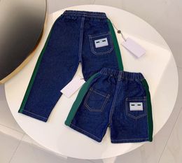 Designer Trousers Kids Fashion Pants Summer Shorts Boys Grils Casual Letter Printed Pants 2 Styles6338278