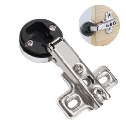 Fitting Cupboard 26mm Cup Screws Cold Rolled Steel Durable Practical Furniture Wine Cabinet Hardware Glass Door Hinge Home