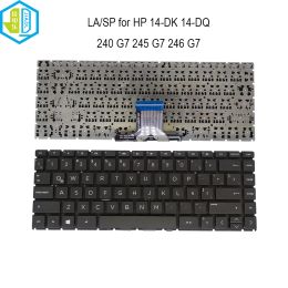 Keyboards Laptop Latin Fit Spanish Keyboard For HP 240 G7 245 G7 246 G7 14DK 14DK0000 14DK1003DX 14DQ 14DQ0000 L15599151 L23241161