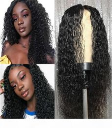 360 Frontal Full Lace Human Hair Wigs Pre Plucked With Baby Hairs Water Wave Virgin Peruvian Glueless 360 Frontal Lace Front Wig C6685432