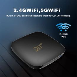 Box D9 Android 10.1 Smart Box Dualband High Definition Settop Box 5G WIFI High Speed TV Box Wide Applications Home Media player