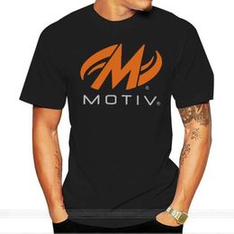 MOTIV BOWLING Mens Black TShirt S5XL male brand teeshirt men summer cotton t shirt 240409