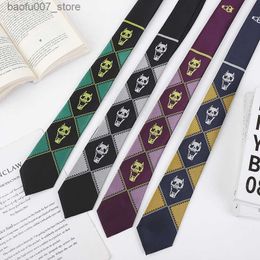 Neck Ties JOJO Tie Naruto Surrounding Fox Xiao Organization Red Cloud Tie Anime Surrounding Spell BattleQ