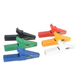 5PCS Battery Test Clip 55MM HV Alligator Clip For Banana Plug 4mm Multimeter Pen Cable Probes Crocodile Clip