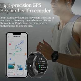 2024 New GPS Smartwatch 6 for Men Full Touch Blood Pressure Blood Oxygen Bluetooth Call Smart Watch Men Women For Android IOS