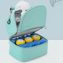 Mummy Diaper Backpack Baby Milk Food Storage Thermal Bag Warmer with Feeding Bottle Thermal Keeps Drinks Cool Travel Backpack