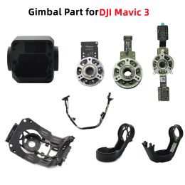 Accessories Original Gimbal Camera Part for Dji Mavic 3 Drone Signal Cable Yaw / Roll Arm Bracket Pitch Motor Absorber Lens Frame Rear Cover