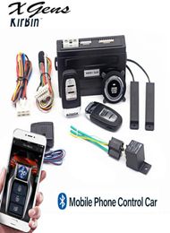 Car Alarm intelligent Ignition System Remote Start Keyless Entry Central Locking Engine StartStop Button Phone APP Control Car6593199