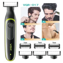 Epilators Vgr Electric Shaver Hair Trimmer Shaver Beard Trimmer Rechargeable Razor Waterproof Professional Shaving Hine for Men V017