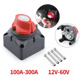 12V 300A Key Battery Selector Isolator Disconnect Rotary Switch Circuit Cutter for Camper Car Auto RV Marine Boat