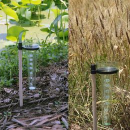 Polystyrene Rain Gauge Up to 35mm Measurement Tool For Garden Water Ground T5EF