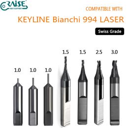 Milling Cutter 1.5mm CL005 2.5mm B3320 1.0mm B3404 TL003 Compatible with KEYLINE Bianchi 994 LASER Key Machine Locksmith Tools