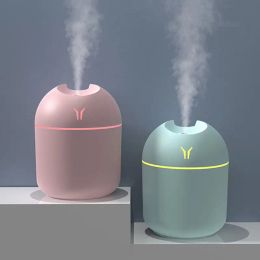 Xiaomi 250ML USB Mini Air Humidifier Aroma Essential Oil Diffuser For Home Car Ultrasonic Mute Mist Maker Diffuser with LED Lamp