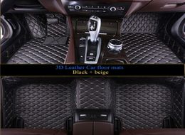 Car floor mats for Mercedes Benz A C W204 W205 E W211 W212 W213 S class CLA GLC ML GLE GL rug one layers of carstyling liners9830254