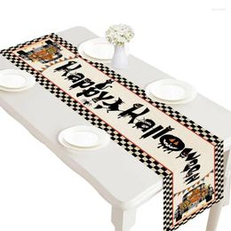 Table Cloth Gothic Runner Overlay Collection For Halloween Decor Holiday Kitchen Dining Decoration Indoor