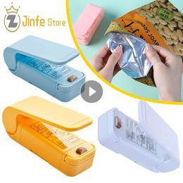 Heat Bag Sealing Machine Mini Plastic Food Thermal Bag Package Sealer Bags Closure Portable Sealer Food Packaging Heat Sealer