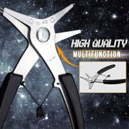 Internal And External Circlip Pliers 2-in-1 Snap Ring Pliers Dual-Use Retaining Ring Pliers Multifunctional Repairing Hand Tools