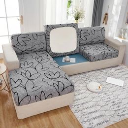 Chair Covers 1/2/3 Seat Home Decor Sofa Cushion Cover Printed Stretch Furniture Protector For Living Room Washable Removable Couch