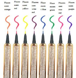 Eyeliner Glue viscous Pseudoeyelash selfadhesive Eyeliners Pen Multicolor Optional colorful colors maquillaje mac9570281