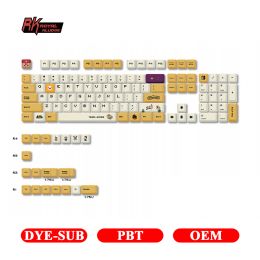 Accessories DYESUB General PBT Keycap Cherry Profile Personalised Keycaps for Gateron Cherry MX Switch Gamer Mechanical Keyboard Key Cap